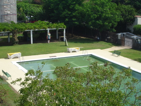 vistas a la piscina de la comunidad
