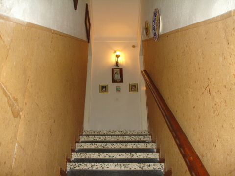 escalera a primera planta